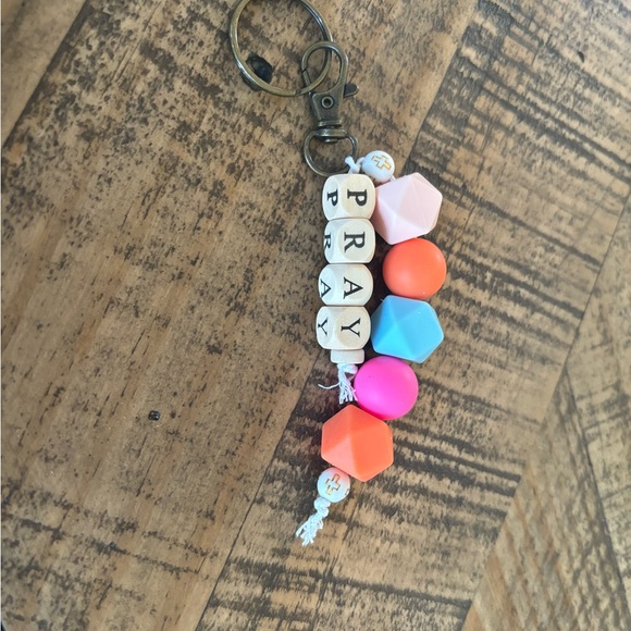 Silicone Beaded‎ Keychains - Picture 3 of 8